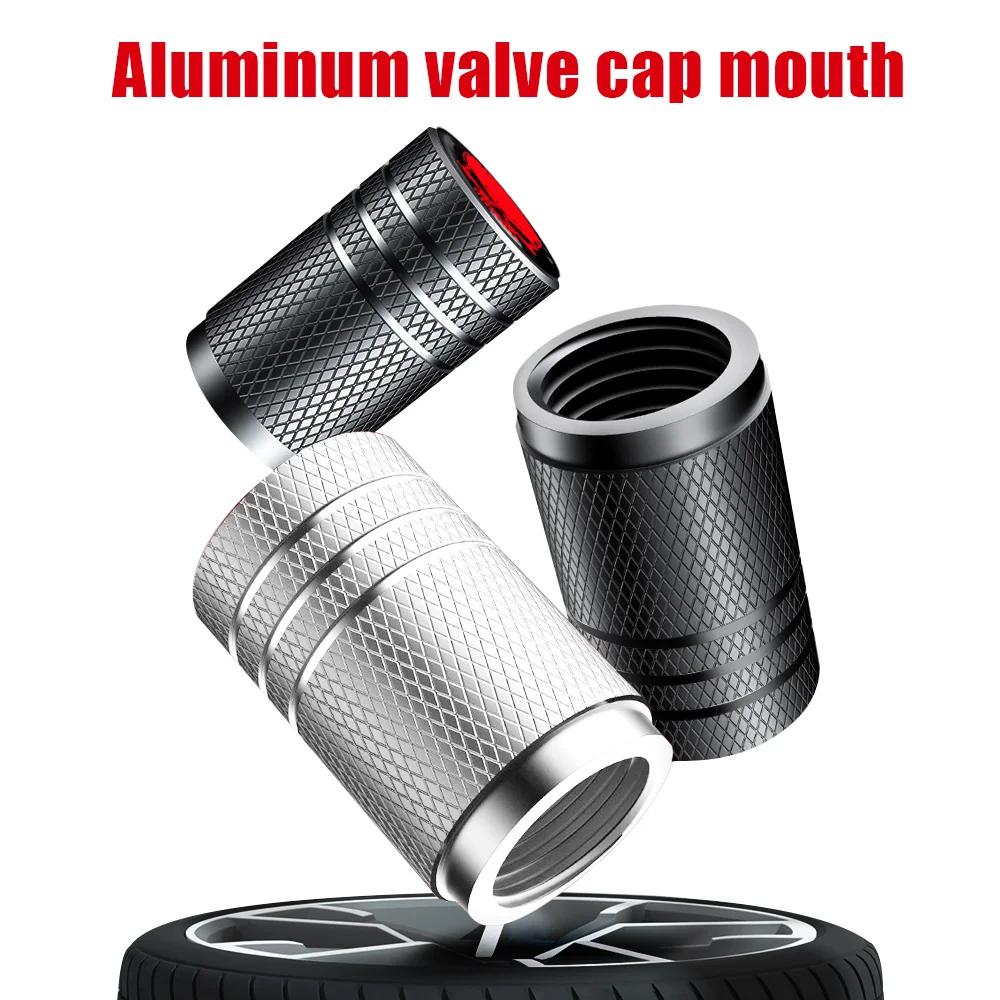 4 pièces/ensemble bouchons de tige de Valve de pneu, bouchon de Valve de pneu en aluminium, résistan
