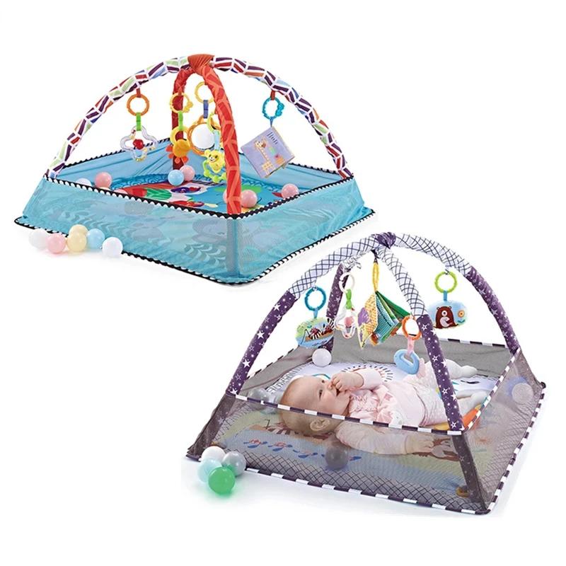 Cadre de Fitness pour bébé, couverture de jeu pour ramper, éducation précoce, Puzzle, tapis rampant 