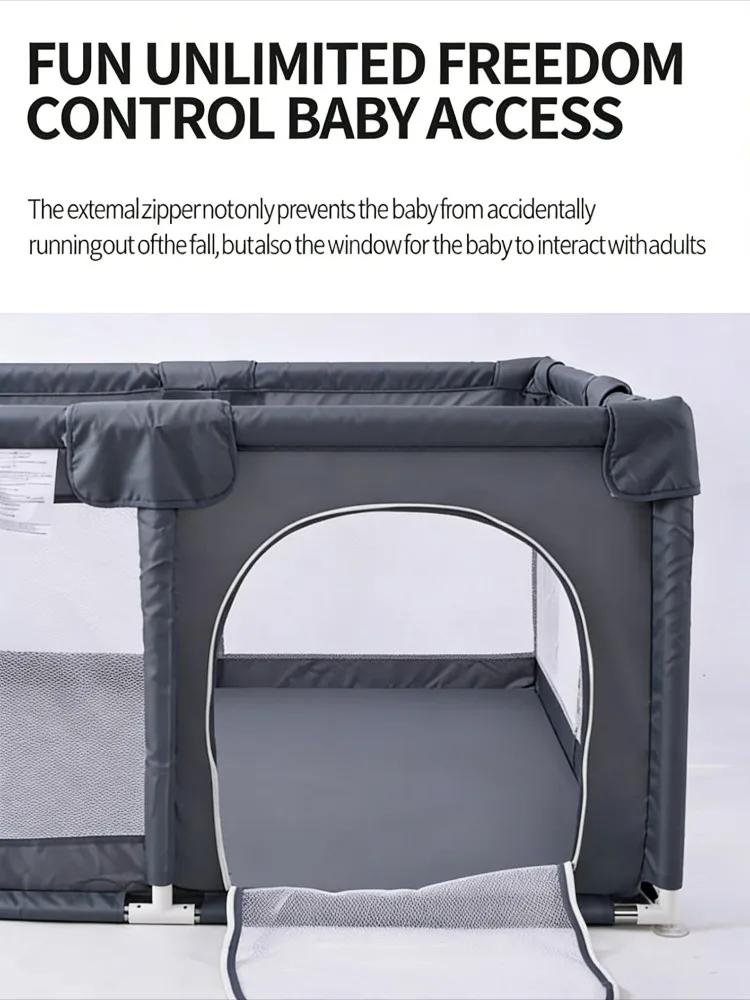Parc pour bébé IMBABY, 59x71 pouces, parc de jeu pour tout-petits pour appartement, aire de jeux, cl