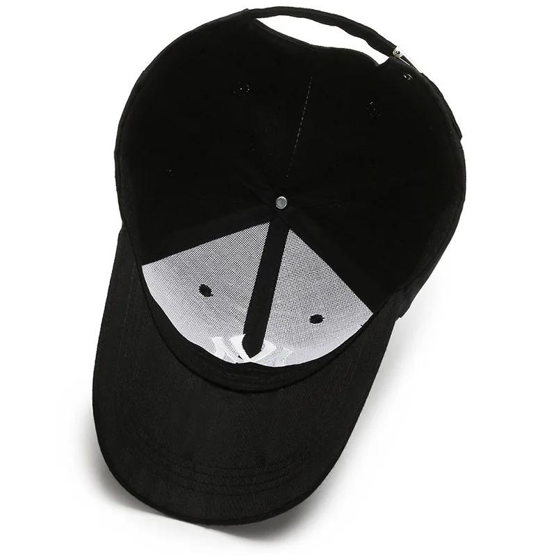 Casquette de Baseball unisexe avec lettres brodées, Snapback, pour l'extérieur, réglable, décontract