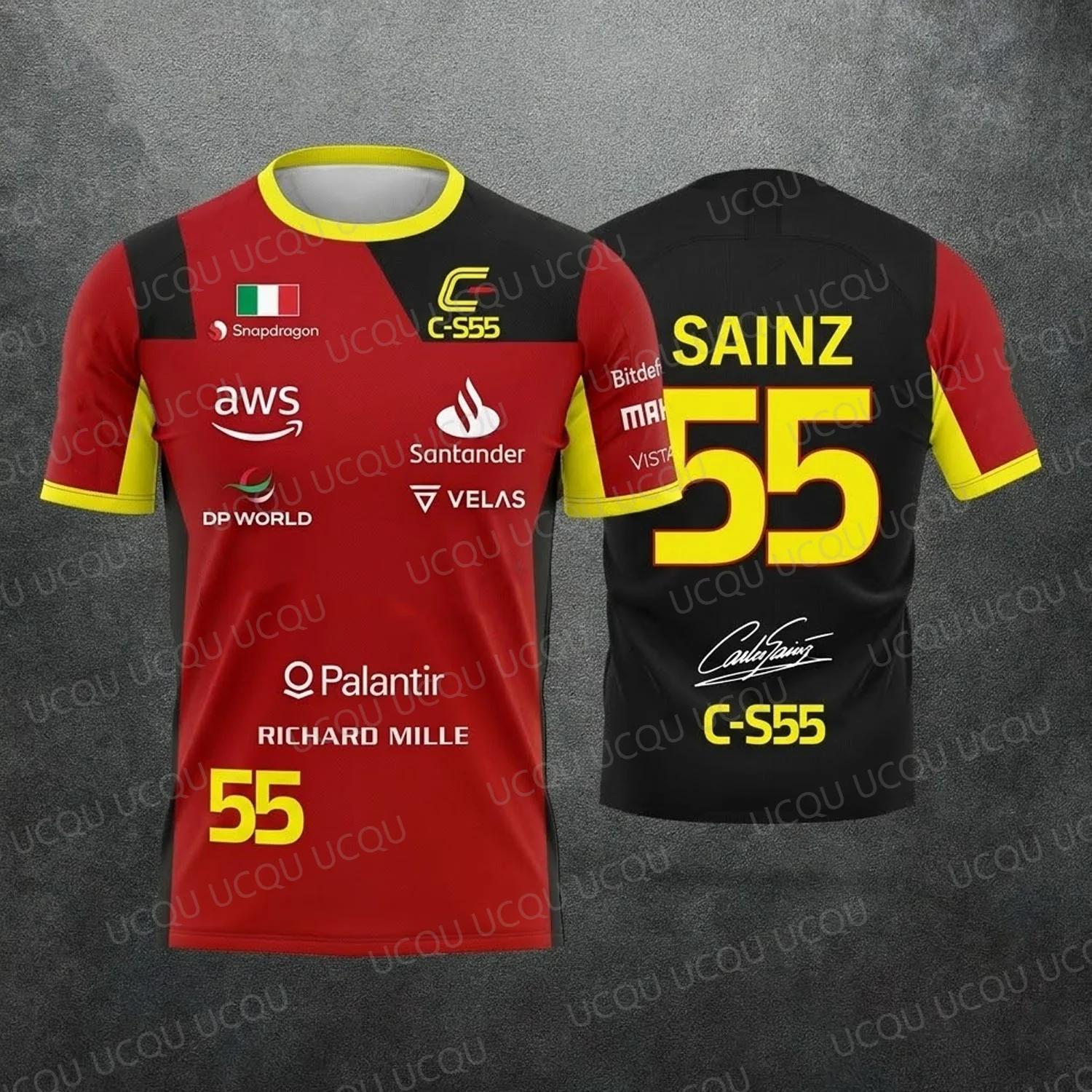 Nouvelle édition spéciale 2026 Hamilton Summer Unisex Motorsport Fans 44 Red Black Racing Team Unifo