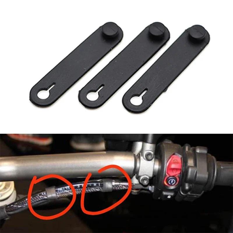 10 pièces bandes de caoutchouc de moto pour cadre de fixation attaches de câble câbles de faisceau d