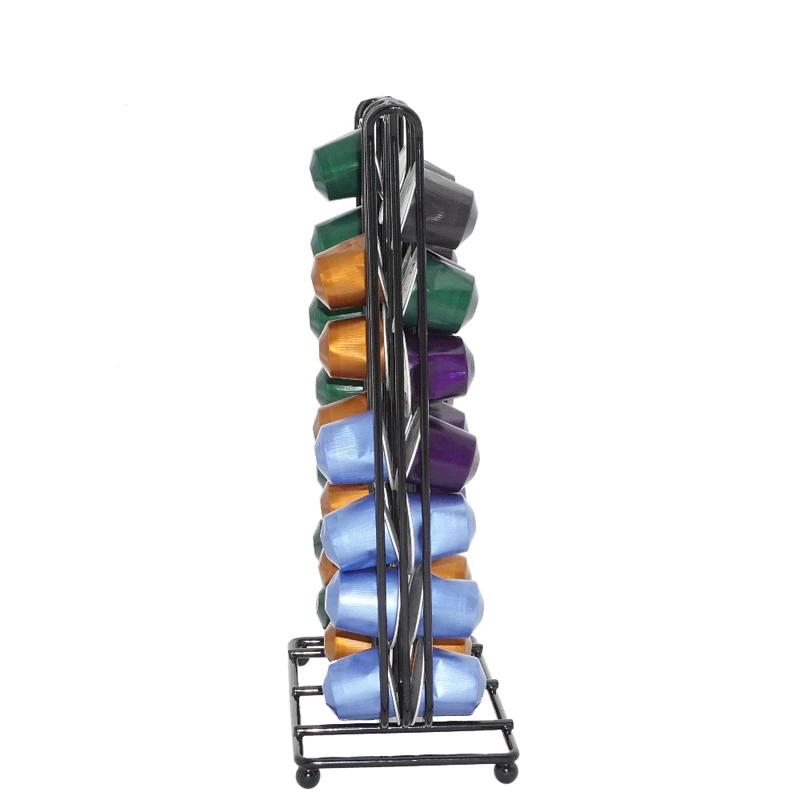 LMETJMA Rotation à 360 degrés 24 Dolce Gusto porte-capsules de café support de capsules de café supp