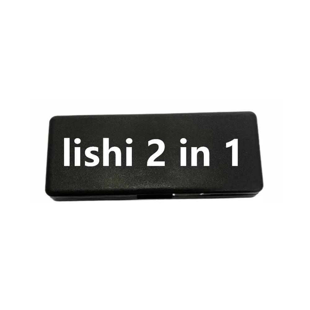 Lishi-Outils de serrurier automatique, 2 en 1, WT47T