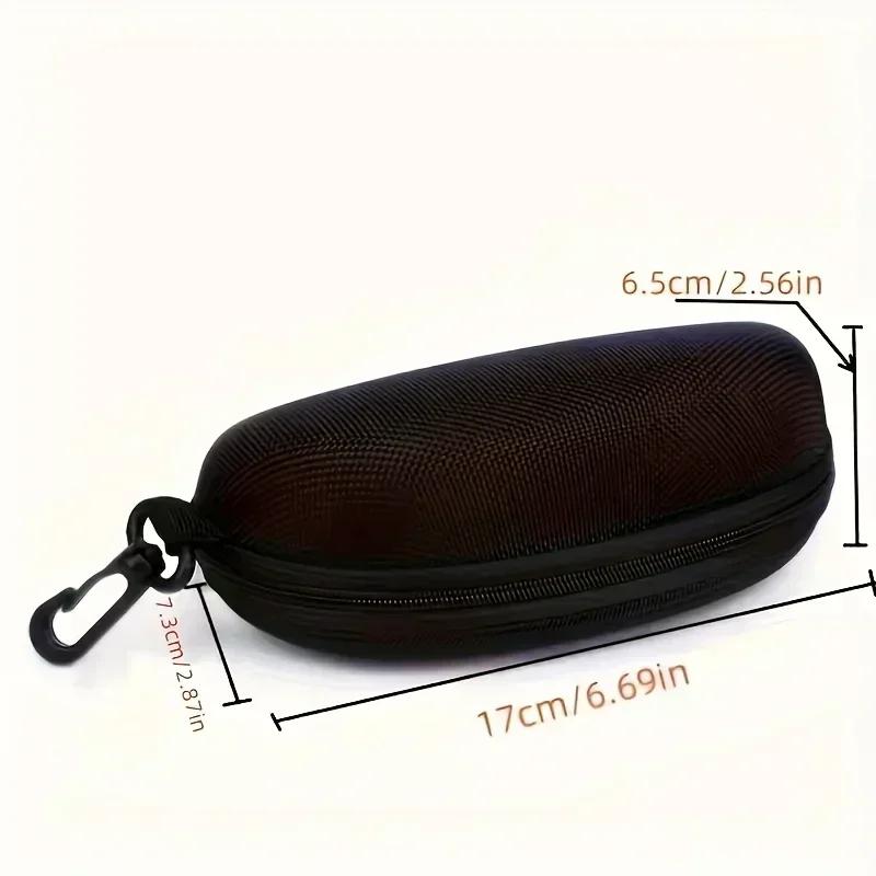 Boîte de protection de lunettes de soleil à fermeture éclair Portable, 5 paquets, étui à lunettes, b
