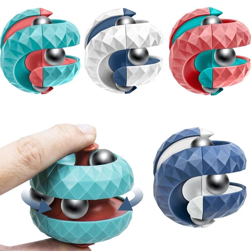 Jouet de décompression pour enfants, Cube de balle orbite, jouets sensoriels Anti-Stress, jouets Fid