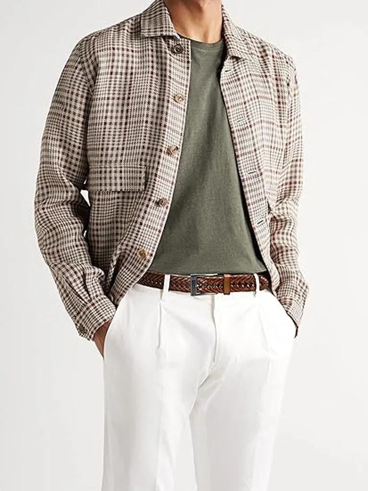 CHAOREN Ceintures tressées en cuir pour hommes Ceinture en cuir tissé décontractée pour pantalons ha