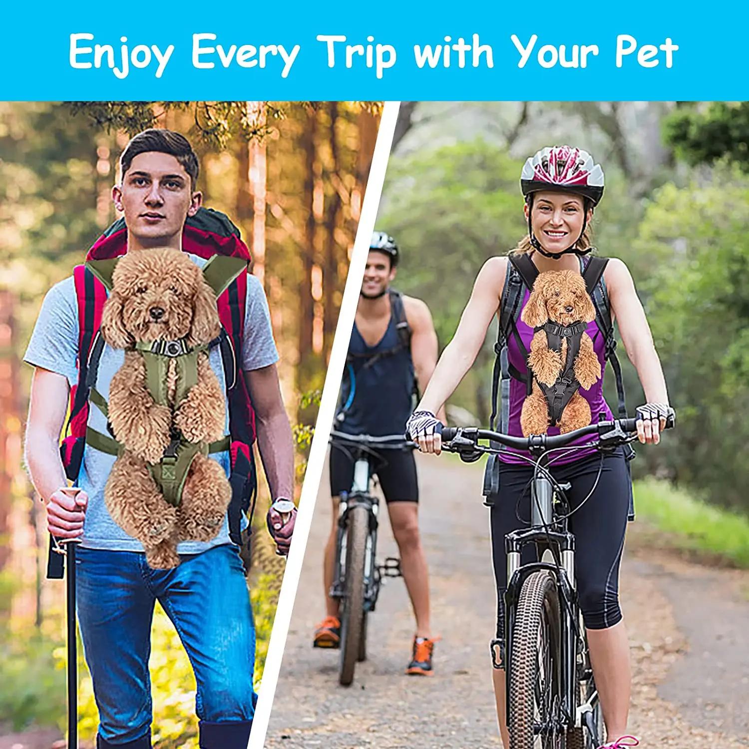 Sac à dos de transport pour animaux de compagnie, pour chats et chiens, sac de voyage avant pour ani