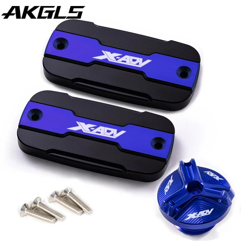 Bouchon de réservoir de liquide de frein avant de moto + bouchon de Port de remplissage, accessoires