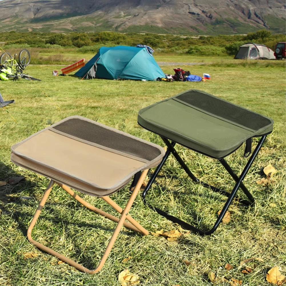 Tabouret pliant pour loisirs de plein air, camping et randonnée, voyages de pêche, tabouret portable