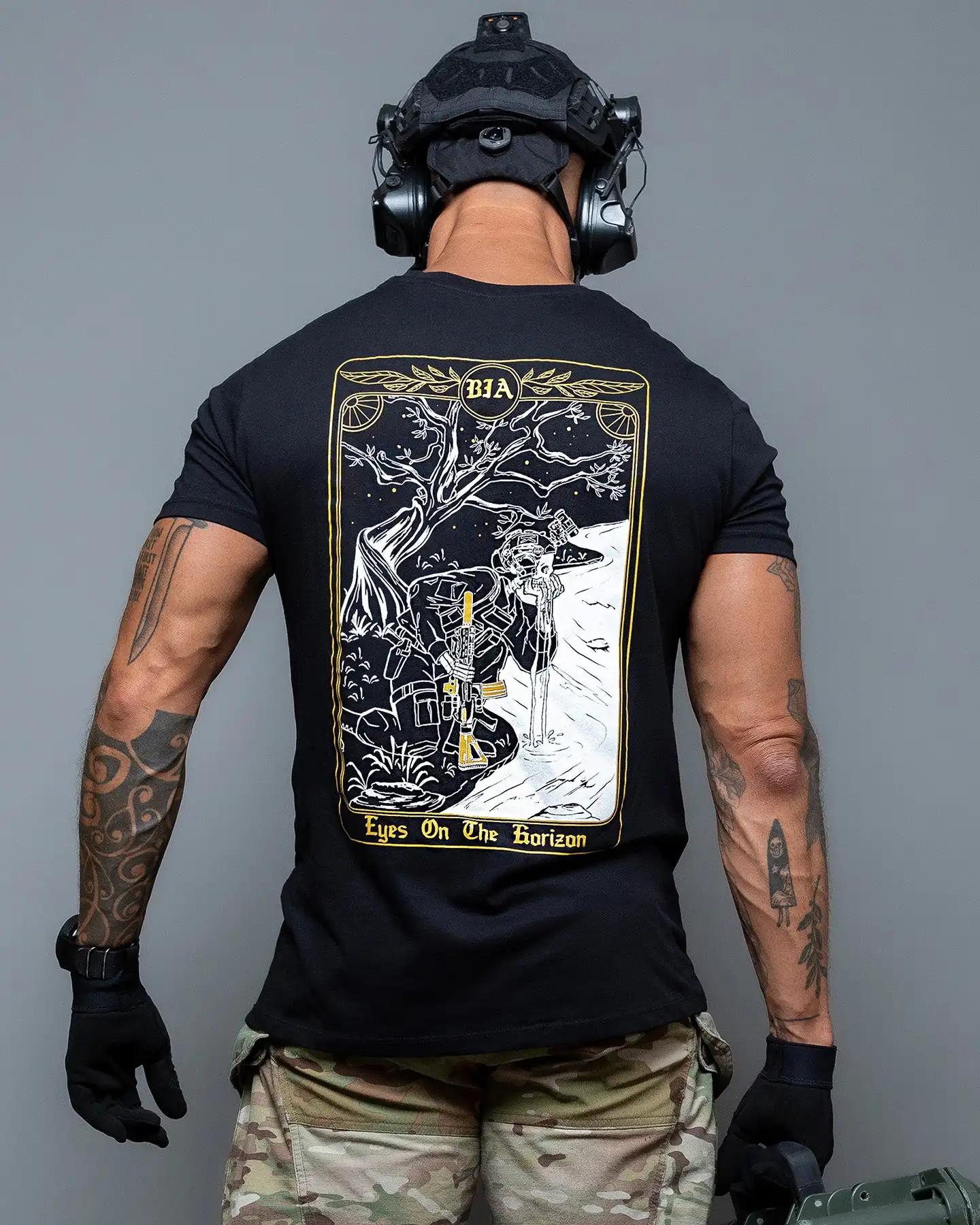 Eyes on The Horizon _ T-shirt - Convient pour les vêtements de sport en pur coton