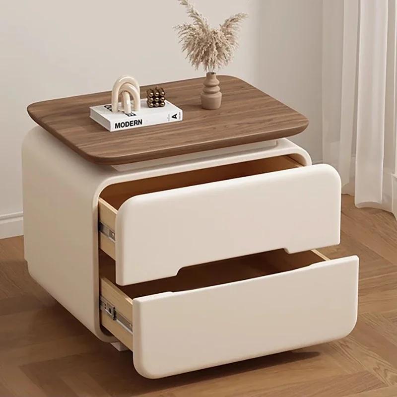 Table De nuit européenne élégante, rangement Simple et tendance, Table De nuit De luxe mignonne avec