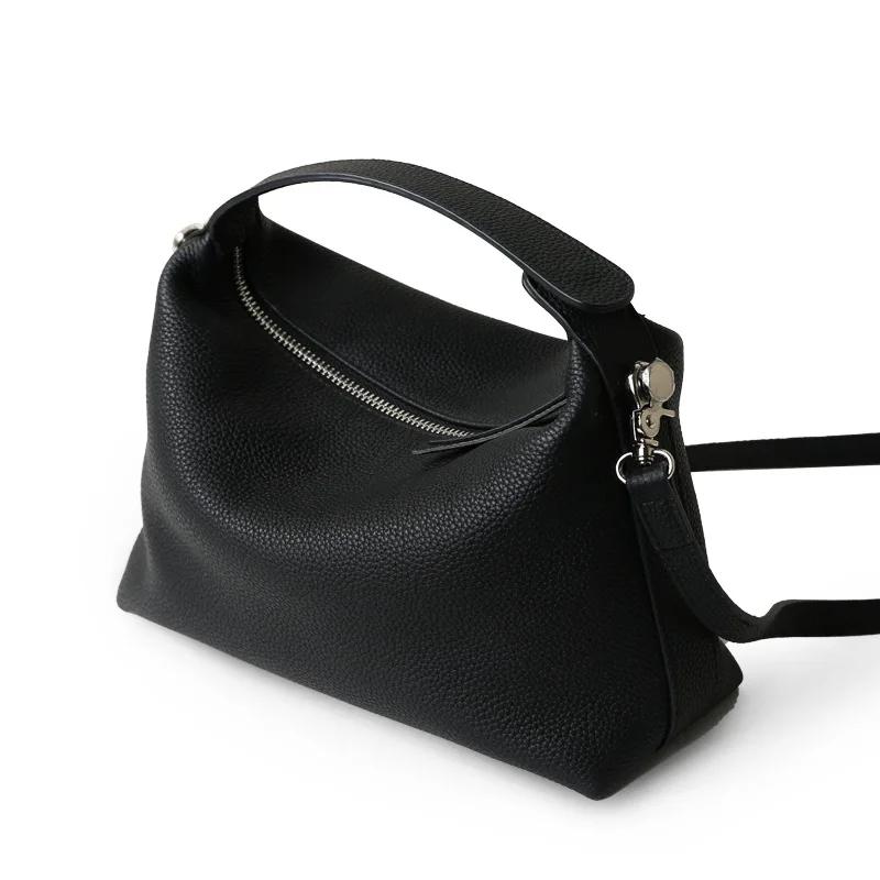 Sac à Main de Luxe en Cuir group Souple pour Femme et Fille, Sacoche à Bandoulière à la Mode, 03/Déc