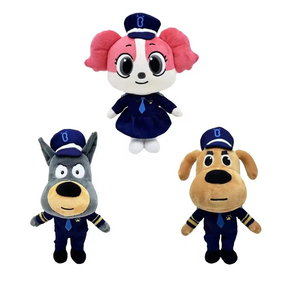 Nouveau shérif Labrador chien en peluche jouet sécurité sergent Labrador loup chien dessin animé pou