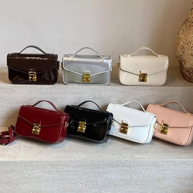 Sacs à langer de luxe pour femmes, design minimaliste haut de gamme, sac bandoulière en cuir de luxe