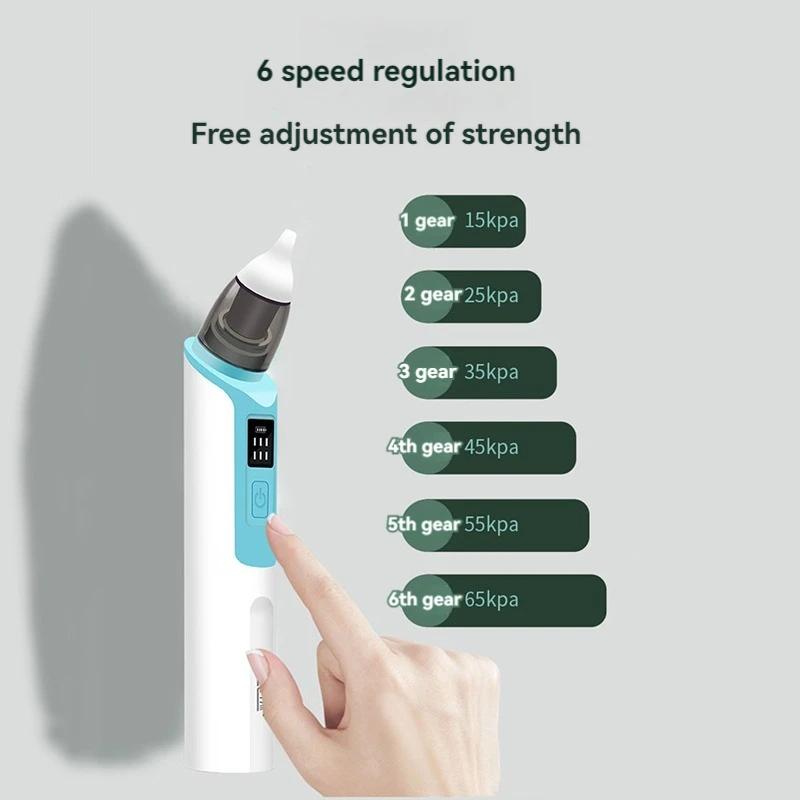 Aspirateur nasal électrique pour bébé, nouveau modèle 2026, version rechargeable, aspirateur nasal p