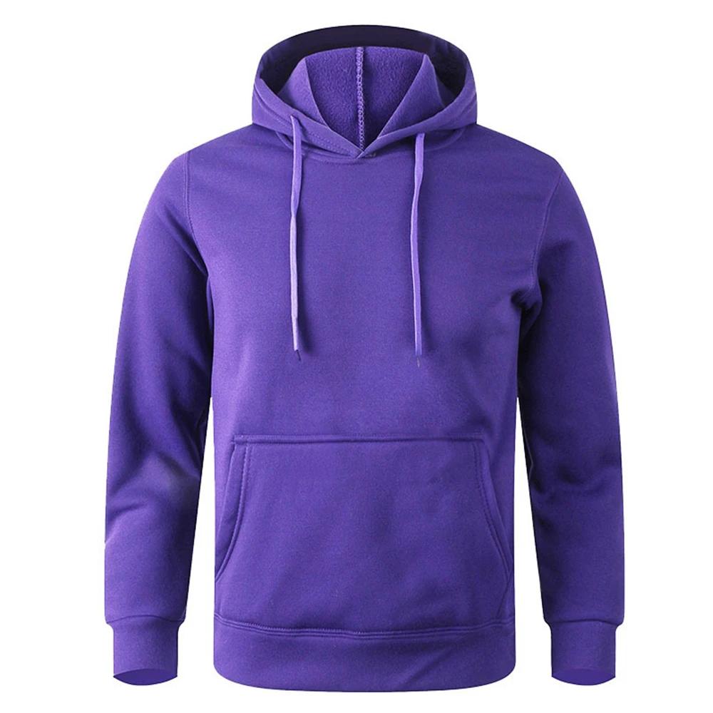 Sweat-shirt chaud pour hommes et femmes, décontracté, couleur unie, Streetwear, pulls, Sport, Fitnes