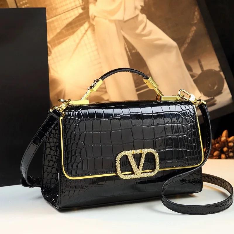 Sacs à couches classiques décontractés de couleur unie pour femmes, sac fourre-tout de luxe parisien
