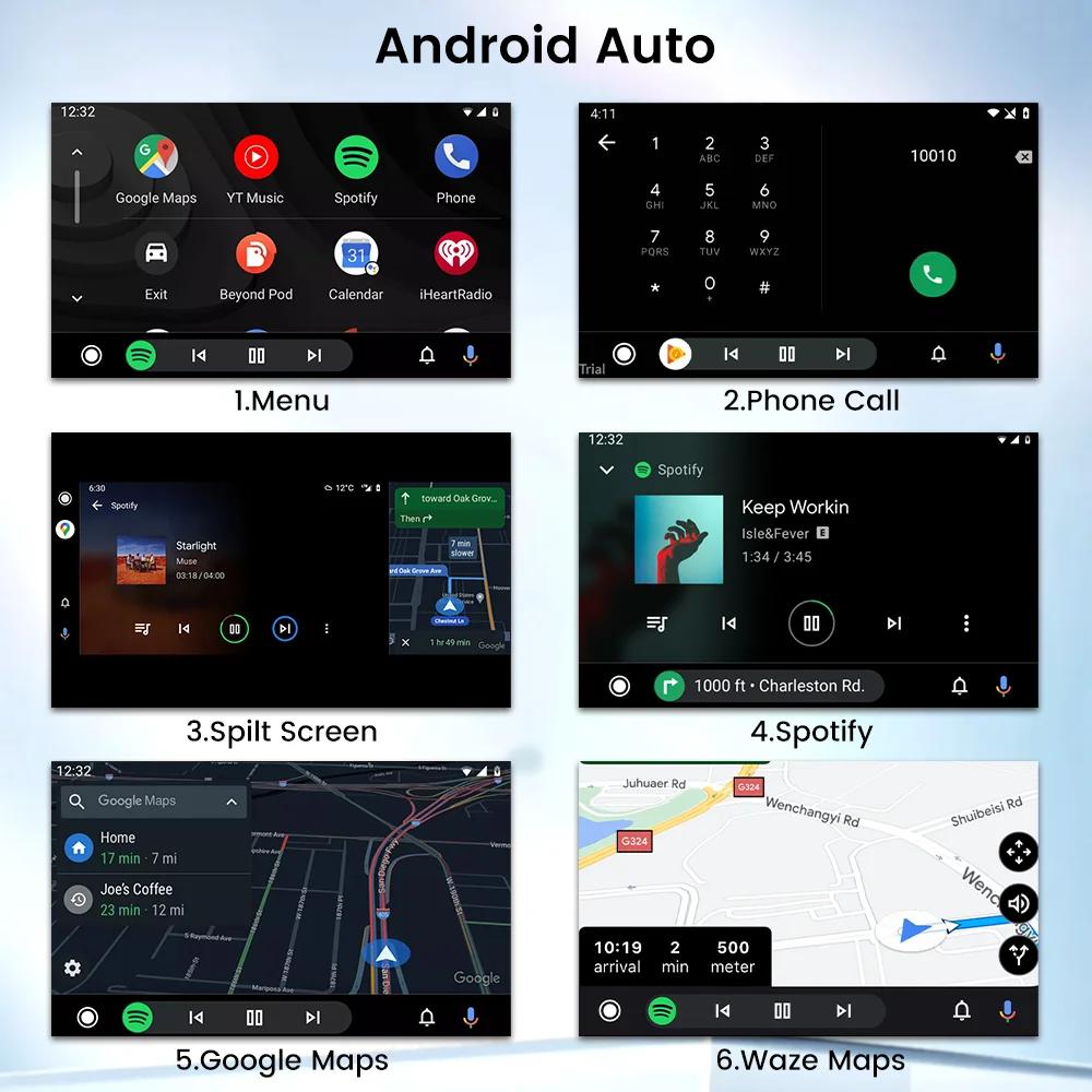 Carlinkit CCPA sans fil Android Auto adaptateur CarPlay sans fil miroir d'écran pour modifier le sys