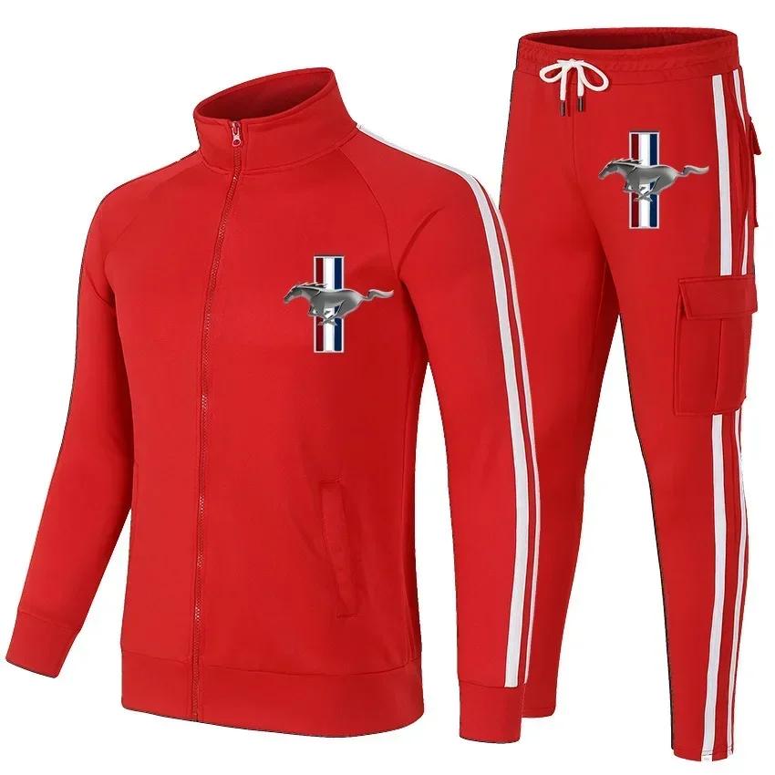 Nouvelle tendance costume sport à la mode chemise de course décontracté européen et américain Ford M