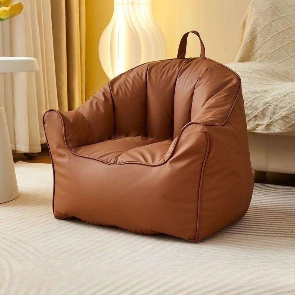 Mini canapé paresseux pour enfant, fauteuil de lecture, pouf individuel imperméable pour balcon, cha