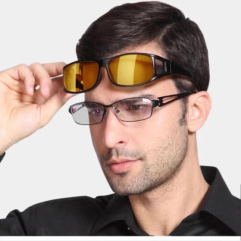 Lunettes de soleil de Vision nocturne lunettes de conduite de nuit de voiture lunettes de conducteur