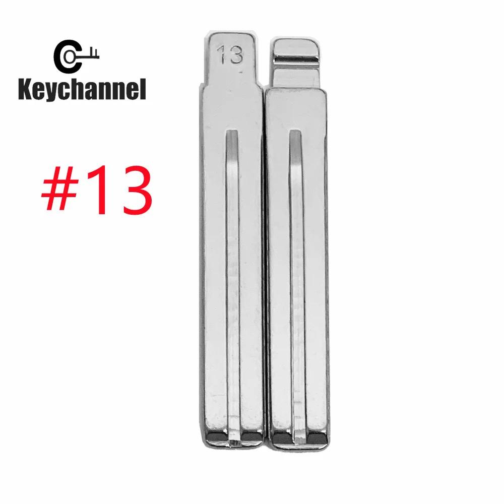 35 pièces clé de voiture vierge HU66 SIP22 Toy43 KD clé lame HU83 Xhorse clé rabattable pour KEYDIY 
