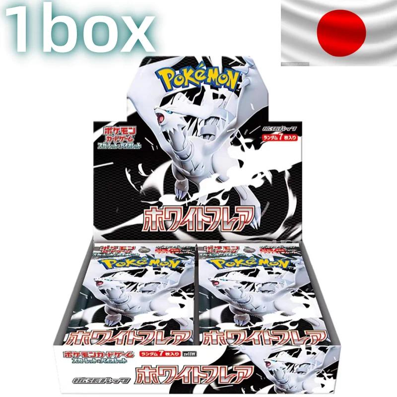 140 pièces/boîte Anime Pokemon japon Version TCG Sv11W blanc Flare classiques Expansion Booster boît