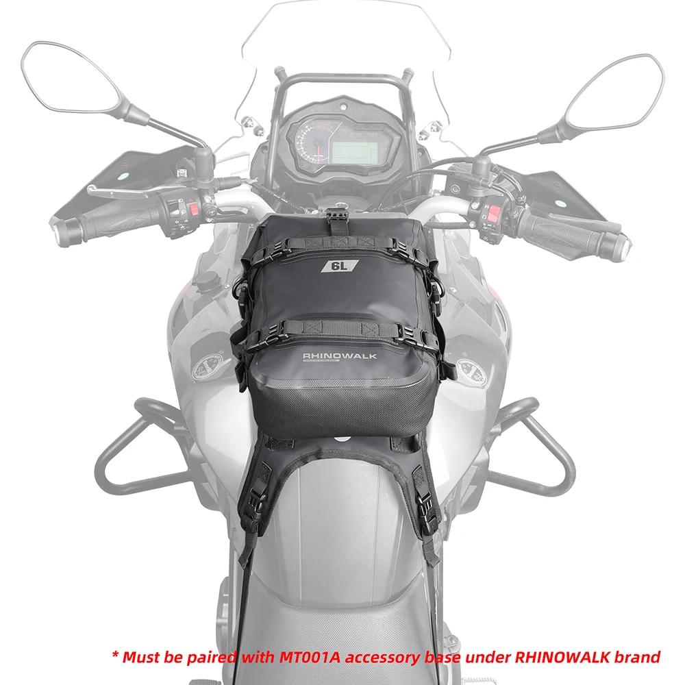 Sac de pare-chocs de moto étanche 6L, sac de cadre latéral de moto, sac de barre de sécurité de moto