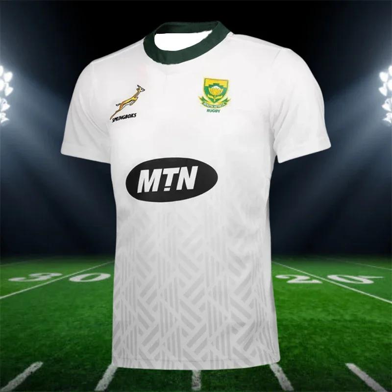 Mode respirant séchage rapide afrique du sud 2019 hommes Rugby Jersey T-shirt pour enfants et adulte