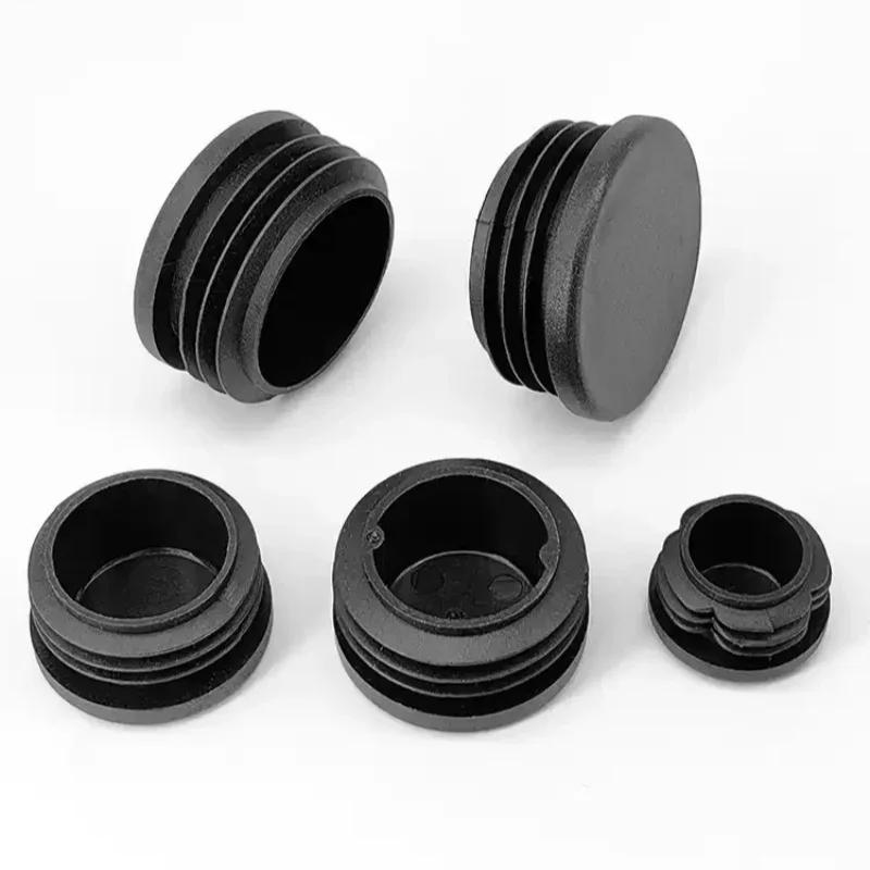 Embout d'obturation rond en plastique PE, bouchon d'insertion de bonde de bouchon, tuyau de jambe de