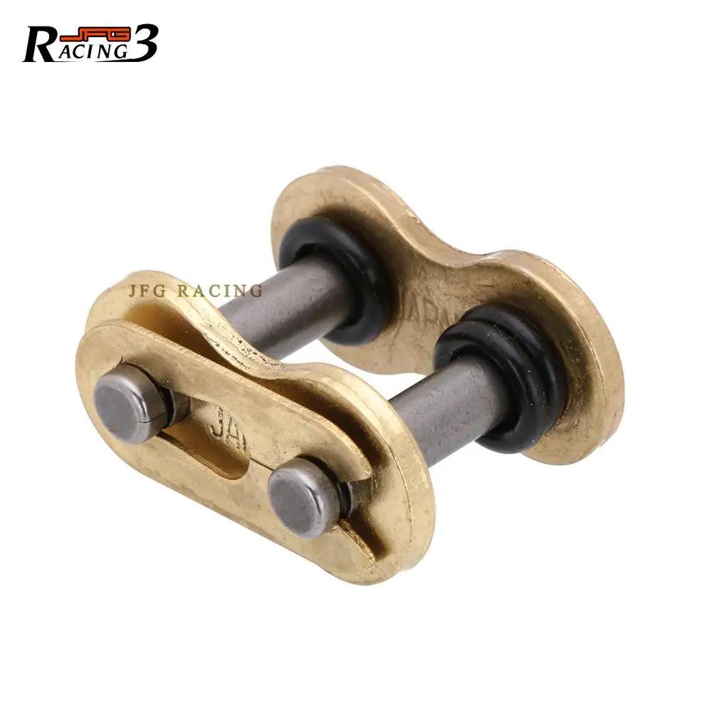 Boucle de chaîne pour moto 428 520 525 530, lien d'anneau, connecteur de connexion de chaîne lourde,