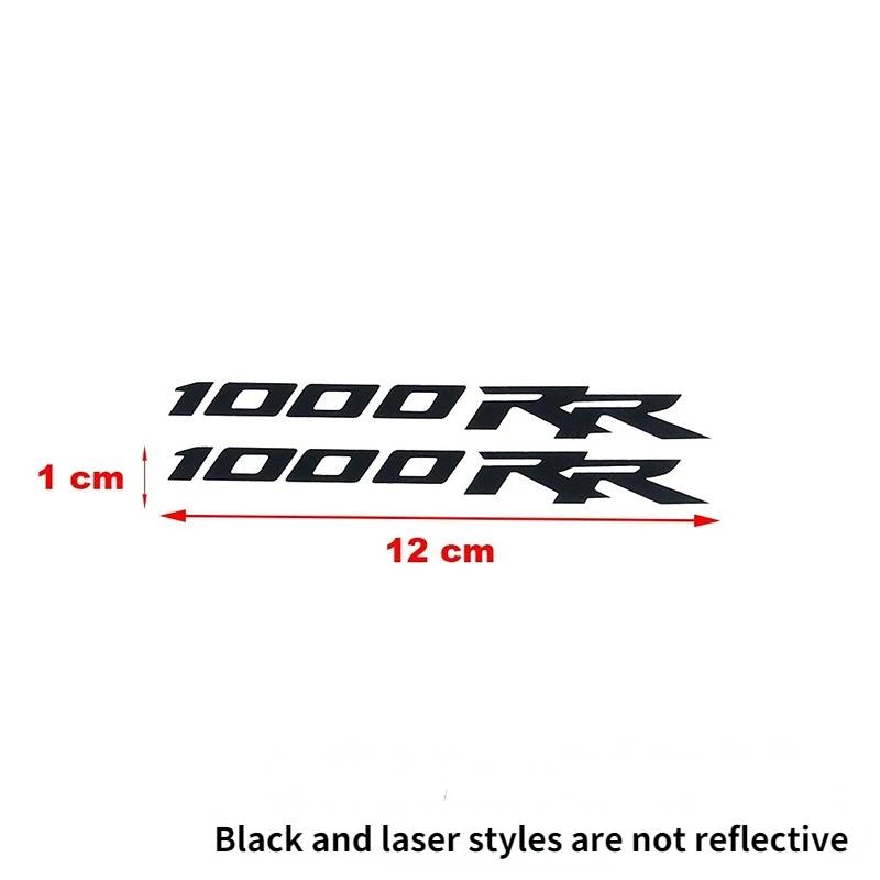 Autocollants réfléchissants pour casque de moto, autocollants pour réservoir, roues, jantes, 1000RR,