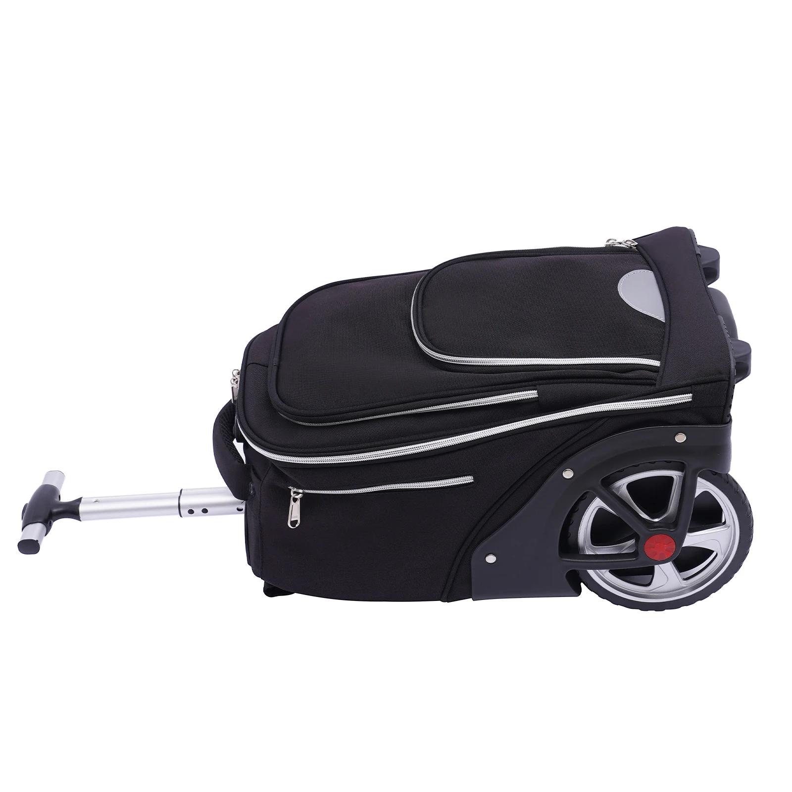 NOUVEAU Sac à dos trolley 45L, idéal comme bagage à main avec roulettes, multifonctionnel, adapté au