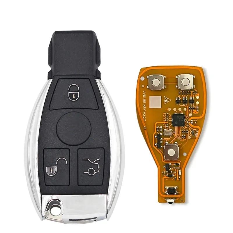 Xhorse – clé VVDI BE Pro XNBZ01EN, 2/3/4 boutons, pour Mercedes Benz V3.2, puce de clé à distance PC