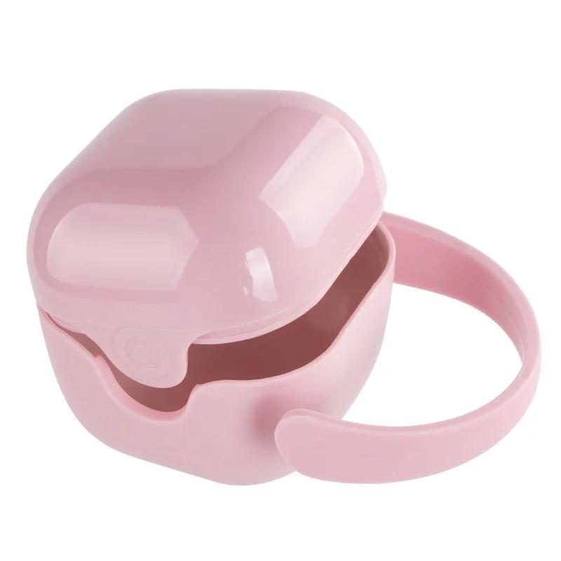 Boîte à sucettes en plastique PP pour bébé, petite boîte de rangement pour sucettes et aliments, pro