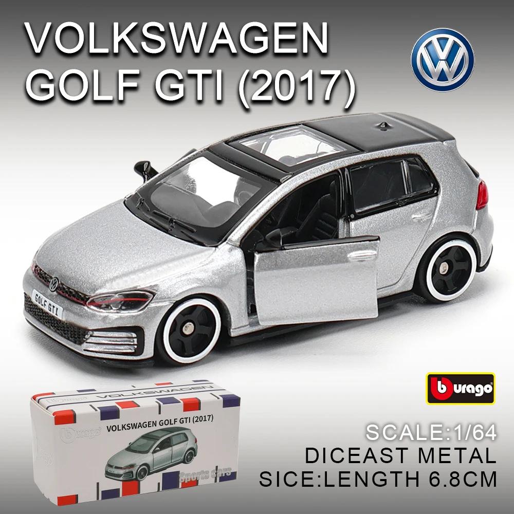 Bburago 1:64 GOLF GT 2017 2020 mustang shelby gt500 Collection de modèles de voiture enfants cadeau 