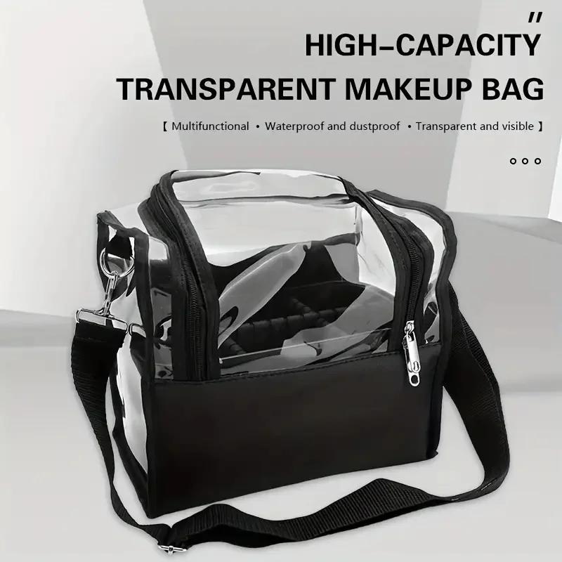 Porte-brosse de maquillage, sac à dos, étui de voyage pour maquilleur, sac de rangement cosmétique t