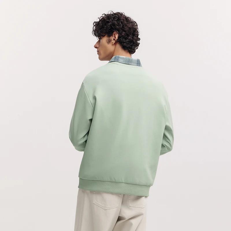 Sweat-shirt graphique Semir, texture douce, mode décontractée pour hommes, col rond, tendance, confo