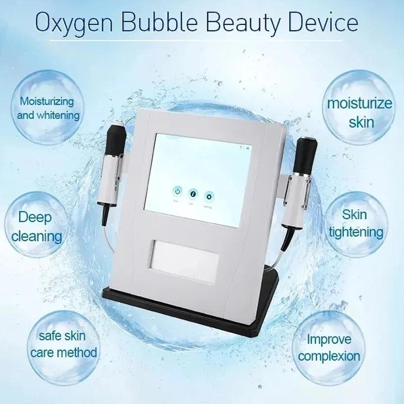 Dosettes de blanchiment de la peau de Salon 3 en 1 Co2 oxygène rajeunissement de la peau hydrate Por