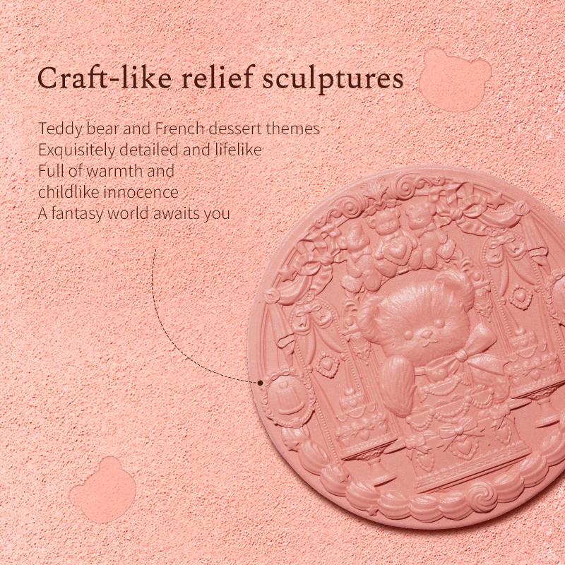 [NOUVEAU]Flower Knows The Sweetie Bear Collection Blush en satin de soie