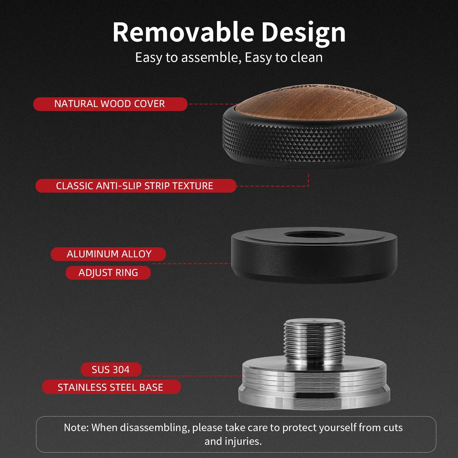 Distributeur de café MHW-3BOMBER, outils de nivellement, distributeur d'espresso en acier inoxydable
