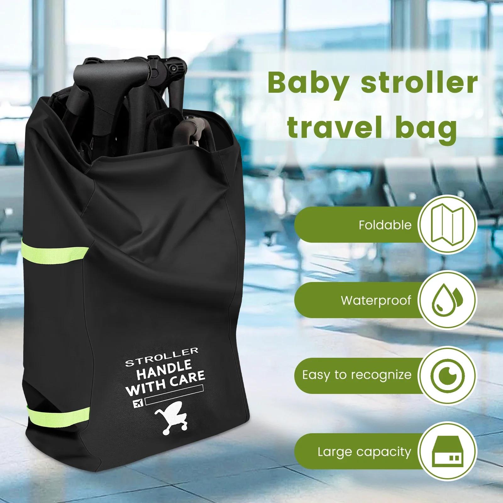 Sac à poussière universel pour poussette de bébé, sac de contrôle de porte de grande capacité avec s