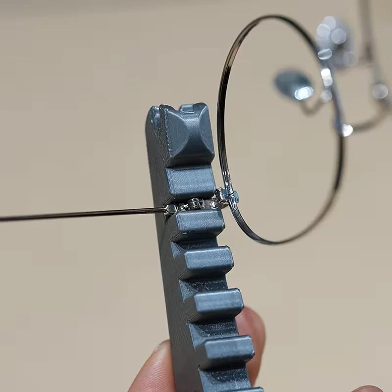 Outil de réglage de la flexion des branches de lunettes, outil de réparation du support nasal, robus