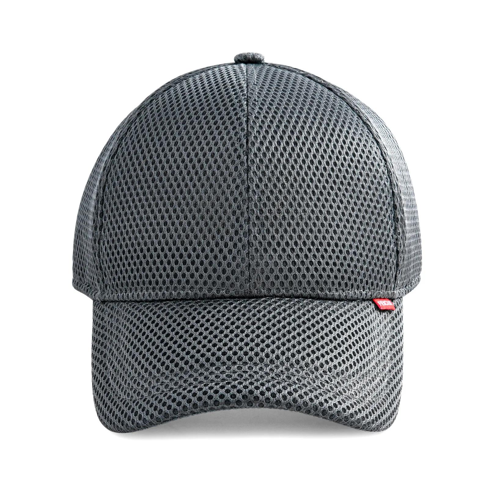 Casquette de baseball unisexe FEICUI 6 panneaux en maille pour l'été, casquette de course couleur un