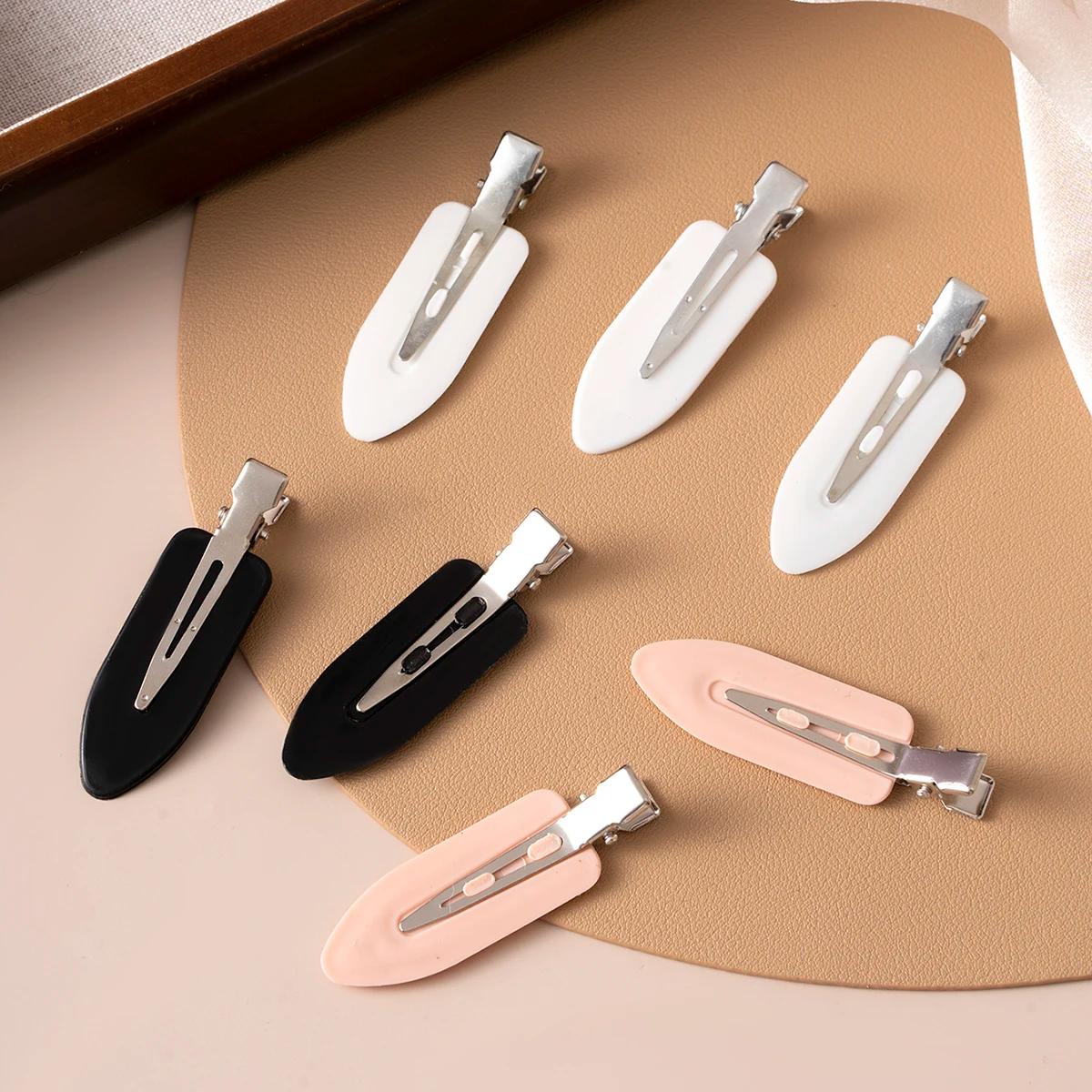 Pinces à cheveux sans couture, 10 pièces/ensemble, Barrette à frange latérale, maquillage, lavage du