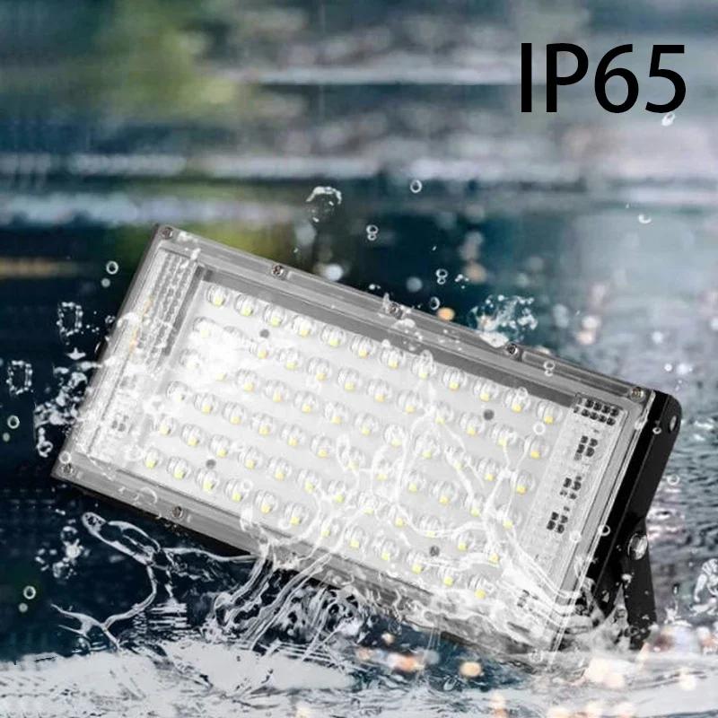 4 pcs/lot LED projecteur 100 W IP65 étanche 50 W 110 V 220 V projecteur extérieur projecteur LED lam