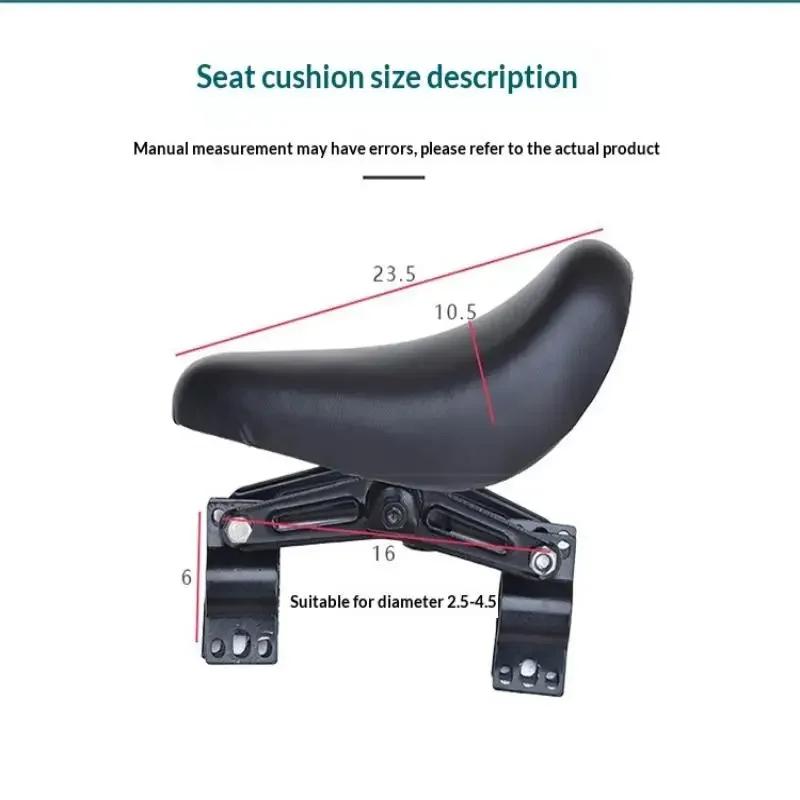 Siège enfant avant pour vélo avec guidon, pédales, siège de sécurité pour bébé pour VTT, démontage r