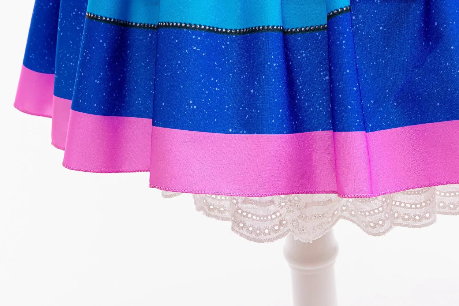 Robe Lilo Stitch pour filles de 2 à 10 ans, Costume de carnaval de jeu de rôle de dessin animé Disne