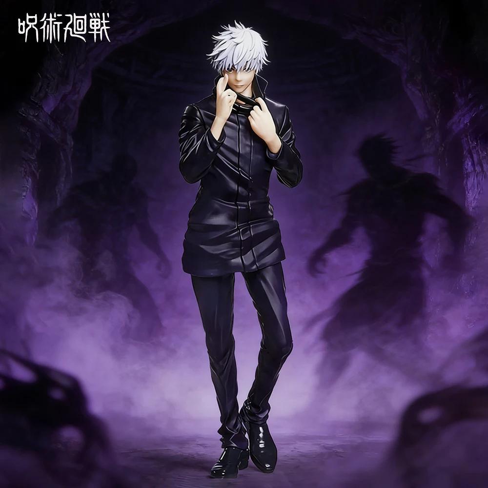 Figurines de dessin animé Jujutsu Kaisen Gojo Satoru, 18cm/7,09 pouces, modèle de Collection en Pvc,